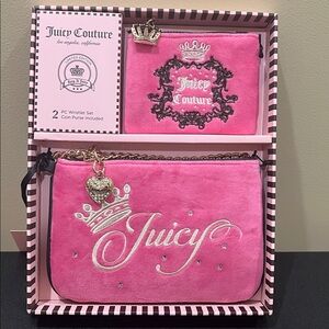 Juicy Couture | Limited Edition “Free Love Heritage” Wristlet/Wallet Gift Set
